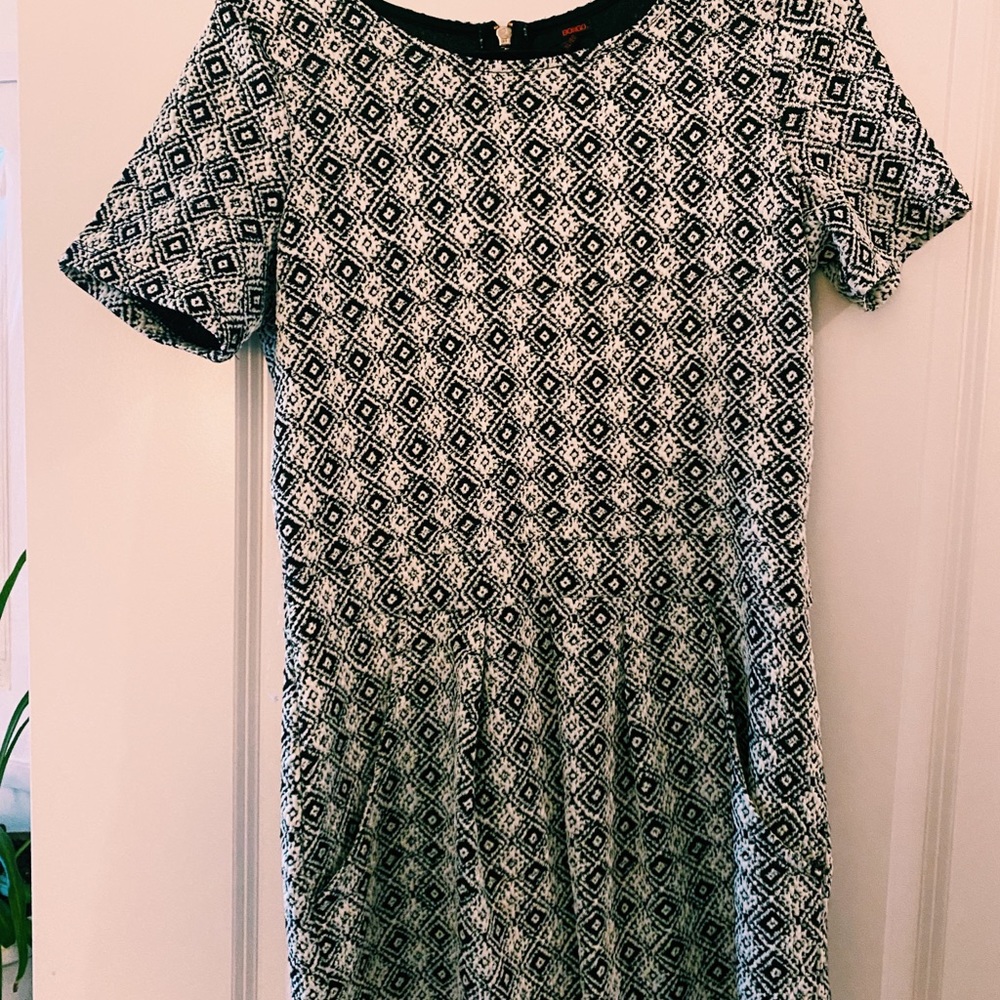 Black and white romper